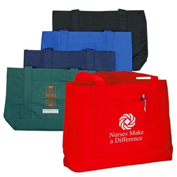 100 Custom Boat Tote - 600D Polyester