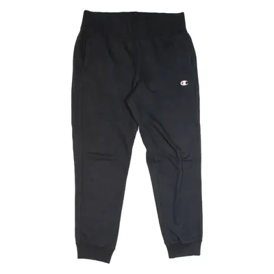 CHAMPION REVERSE WEAVE Mens Joggers Black Tapered L W33 L28