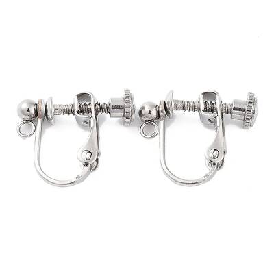 Non-Tarnish 316 Stainless Steel Clip-on Earring Findings