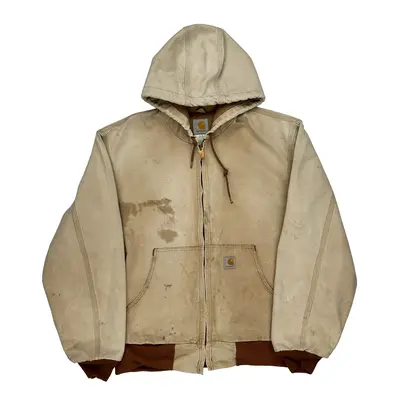 Carhartt Jacket - Large Beige Cotton