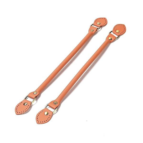Leaf End Microfiber Leather Sew on Bag Handles