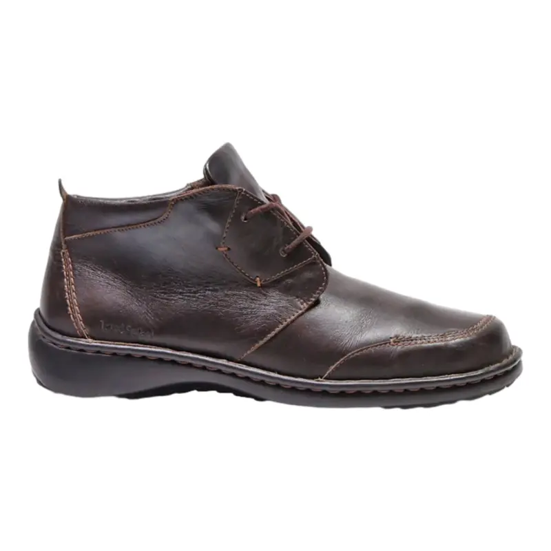 JOSEF SEIBEL Ankle Boots Black Leather Mens UK 7.5