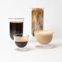 FLUR Family Set: A Complete Set of Our Best-Selling Glassware (Set of 4) Coffee Drinkware