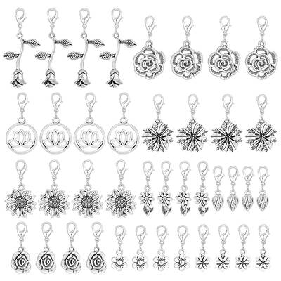 Flower Tibetan Style Alloy Pendant Decoration