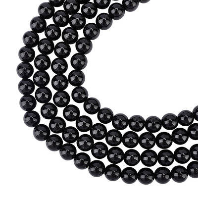 Natural Obsidian Beads Strands