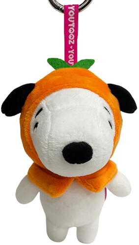 Youtooz - Peanuts - 5 Plush Keychain - Orange Snoopy