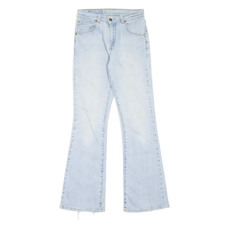 LEVI'S 525 89 Womens Jeans Blue Regular Bootcut Stone Wash W27 L30