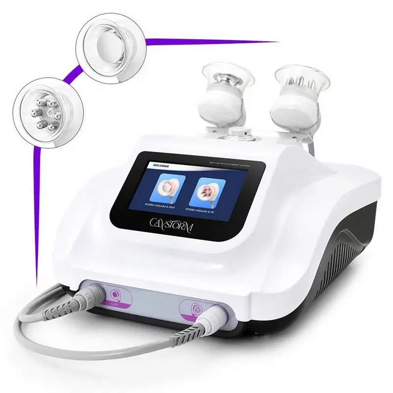 CaVstorm 40K Cavitation 3.0 RF Vacuum Cup Body Sculpting Skin Machine