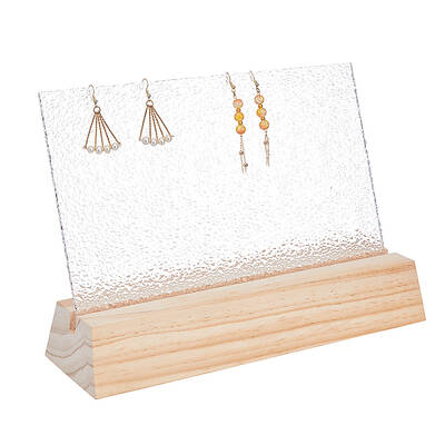 Wood Brooch Storage Holder