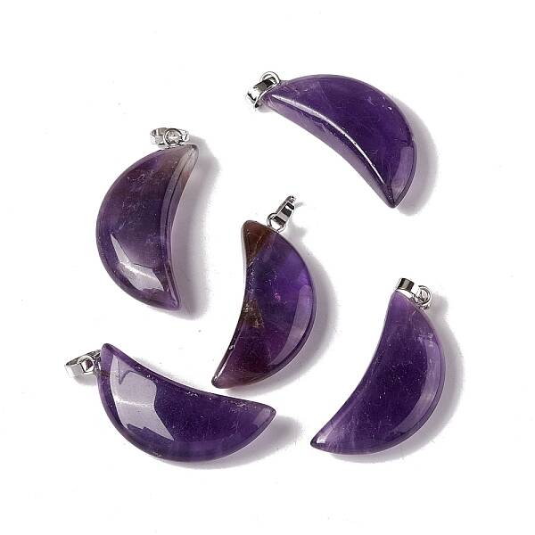 Natural Amethyst Pendants