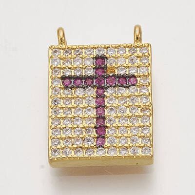 Brass Cubic Zirconia Pendants