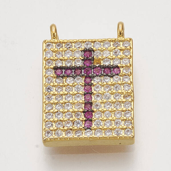 Brass Cubic Zirconia Pendants