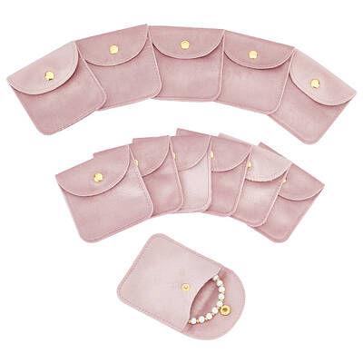 12Pcs Velvet Jewelry Storage Pouches