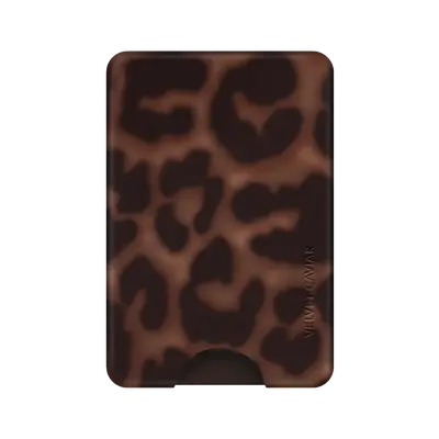 It Girl Leopard MagSafe Wallet