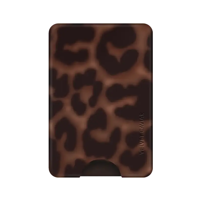 It Girl Leopard MagSafe Wallet