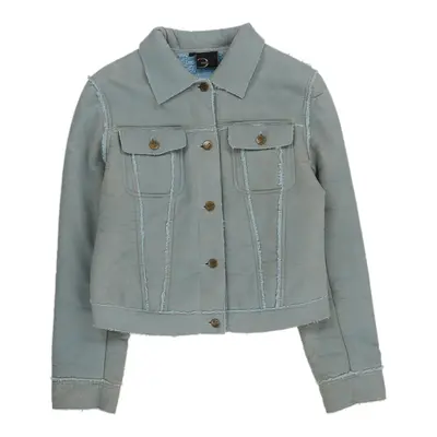 Just Cavalli Jacket - XS Blue Cotton | Size: x-small