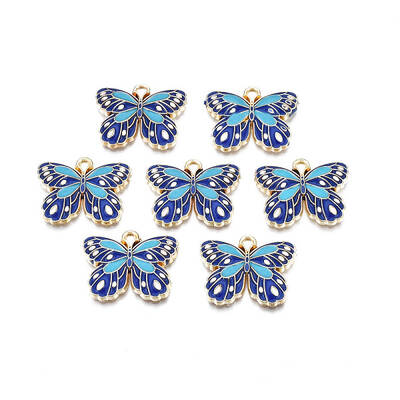 Alloy Enamel Pendants