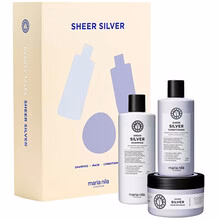 Maria Nila Sheer Silver Set - Yellow Neutralizing Gift Set