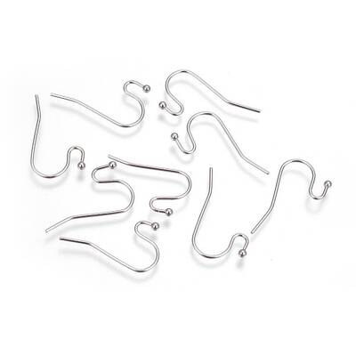 Tarnish Resistant 304 Stainless Steel Earring Hooks