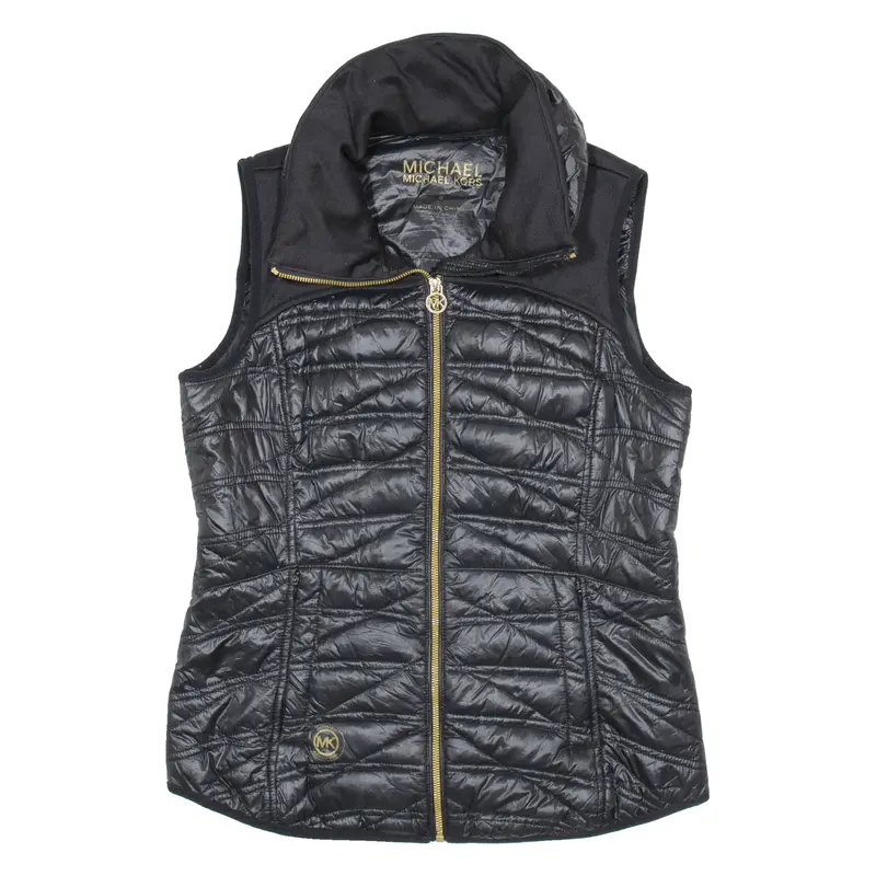 MICHAEL KORS Down Insulated Womens Puffer Gilet Black S
