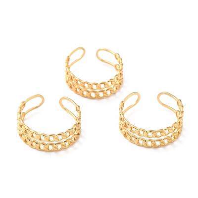 Ion Plating(IP) A304 Stainless Steel Finger Rings