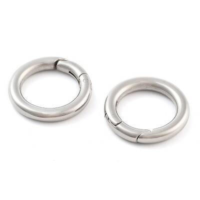 Non-Tarnish 316 Stainless Steel Spring Gate Rings
