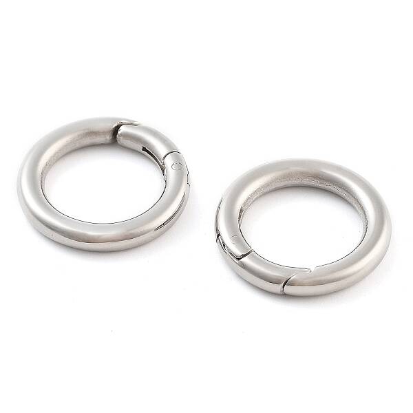 Non-Tarnish 316 Stainless Steel Spring Gate Rings