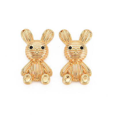 Brass Micro Pave Black Cubic Zirconia Pendants