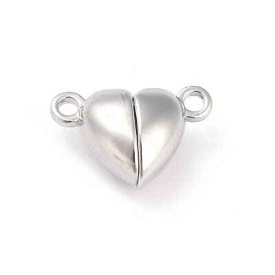 Alloy Magnetic Clasps with Loops