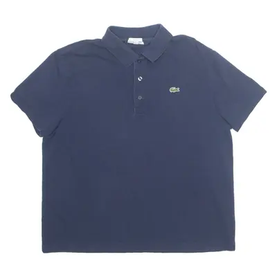 LACOSTE SPORT Slim Fit Mens Polo Shirt Blue 2XL