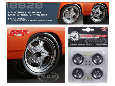 Street Fighter Mag Wheel and Tire Set of 4 pieces from \