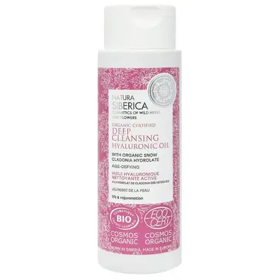 Natura Siberica Olio ialuronico detergente profondo anti-età 150 ml