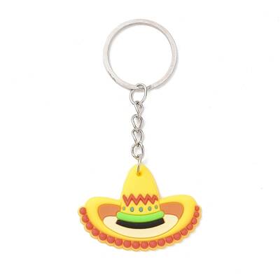 Cartoon PVC Plastic Keychain