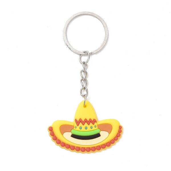 Cartoon PVC Plastic Keychain