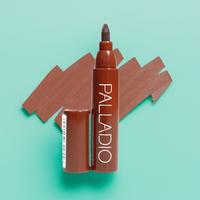Palladio Lip Stain, Hydrating and Waterproof Formula, Matte Color Look, Longlasting All Day Wear Lip Color, Smudge Proof Natu...