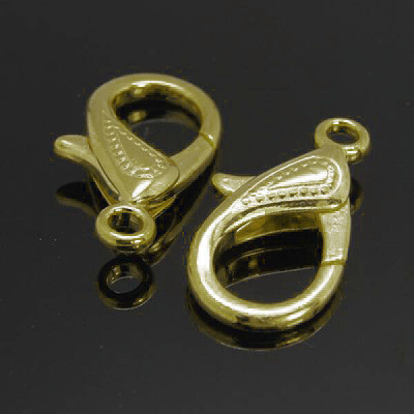 Zinc Alloy Lobster Claw Clasps