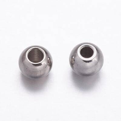 Tarnish Resistant 304 Stainless Steel Spacer Beads