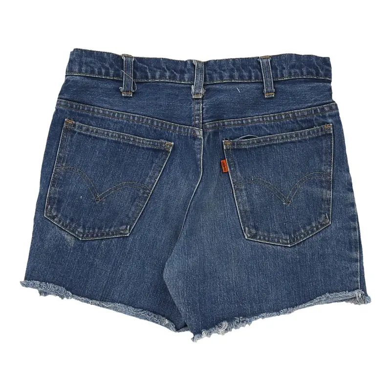 Orange tab Levis Shorts - 30W UK 10 Blue Cotton Blend