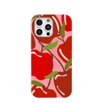 Bubblegum Pink Apple of My Eye iPhone 16 Pro Max Case