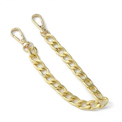 Aluminum Curb Chain Bag Shoulder Straps