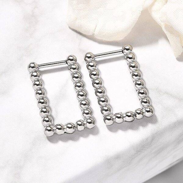 304 Stainless Steel Hoop Earrings for Women