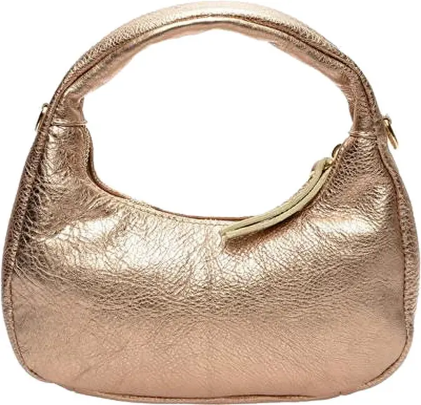 Anna Luchini Borsa A Mano In Pelle Da Donna oro rosa
