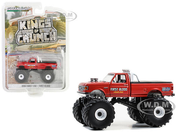 1990 Ford F-350 Monster Truck Red \