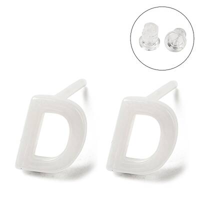 Hypoallergenic Bioceramics Zirconia Ceramic Stud Earrings