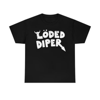 Loded Diaper Unisex Heavy Cotton T-shirt Menswear Top