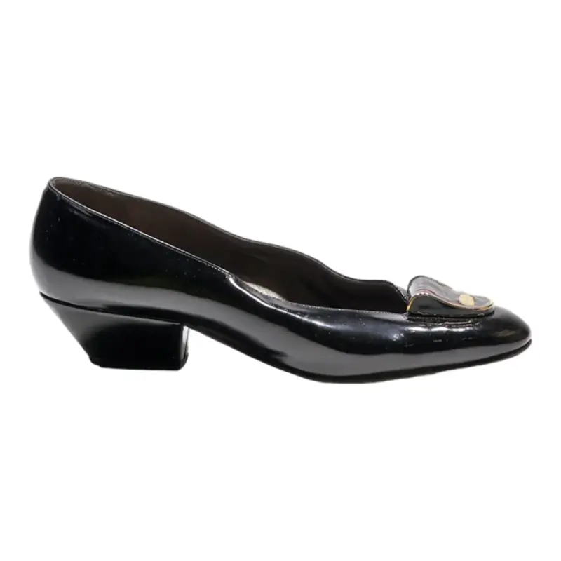 BRUNO MAGLI Ballet Shoes Black Leather Womens UK 4.5