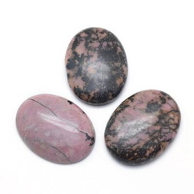 Natural Rhodonite Cabochons