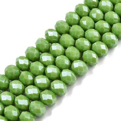 Electroplate Glass Beads Strands