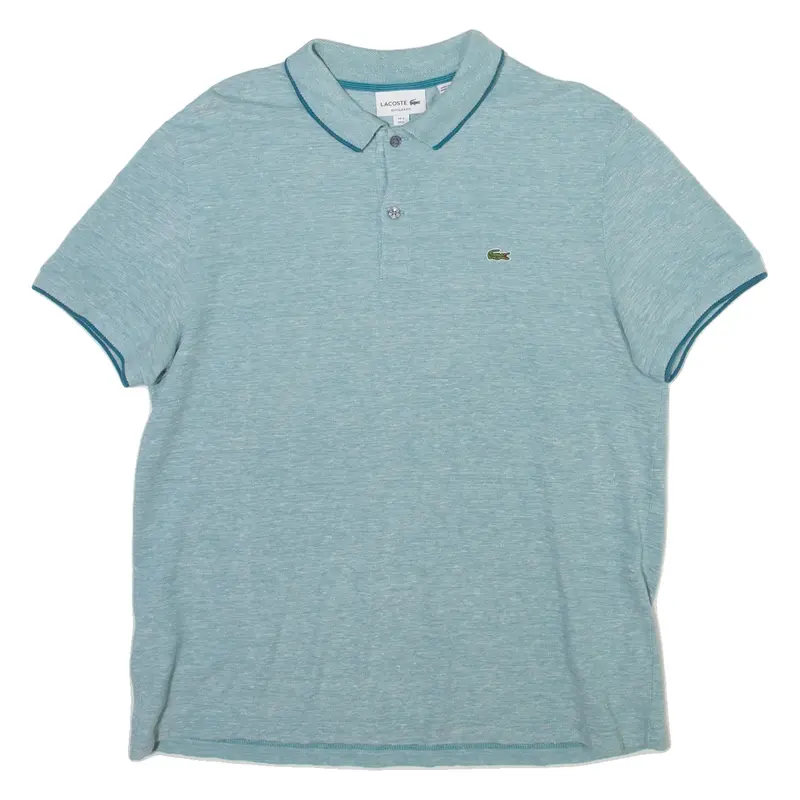 LACOSTE Mens Polo Shirt Blue L