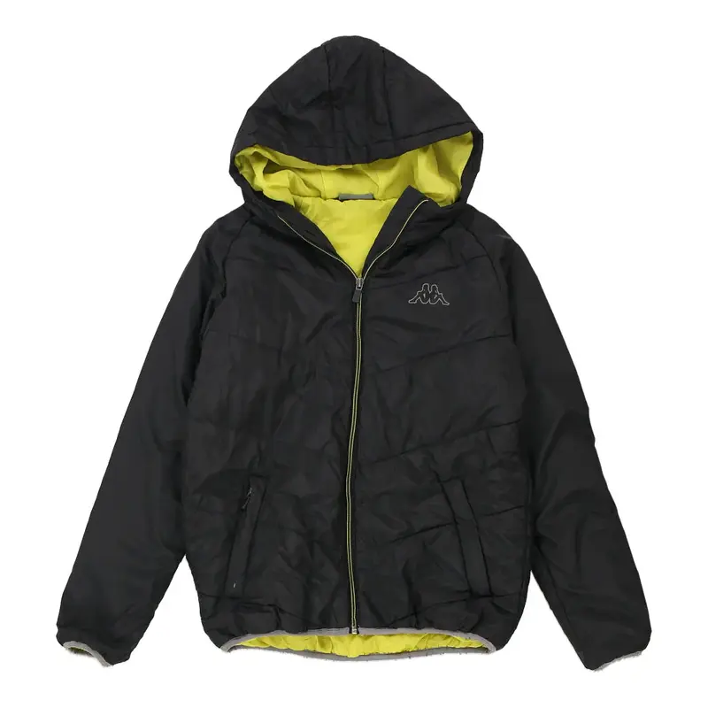 Age 12 Kappa Puffer - Medium Black Polyester